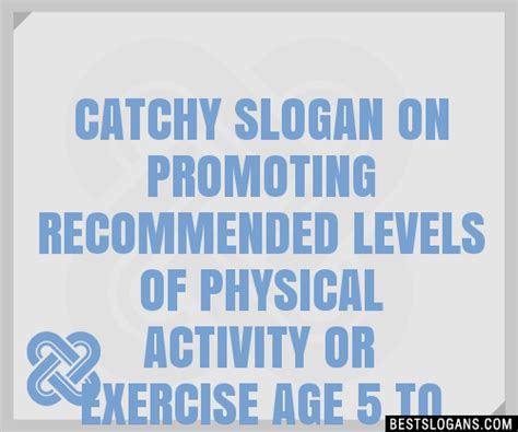 catchy slogans for physical activity|100+ Catchy Physical Activity Slogans 2023 + Generator .